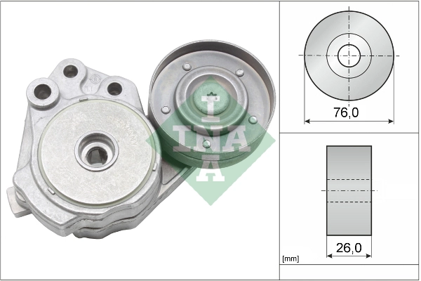 Belt Tensioner, V-ribbed belt